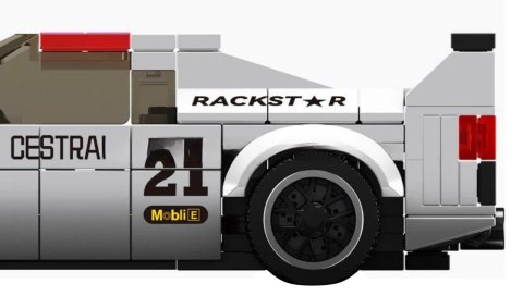 Klocki Mould King Auto Sportowe Białe 411 el. Box Wystawowy