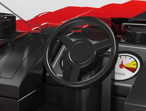 Mould King Zestaw Klocków 481 el – Czerwony Samochód Sportowy