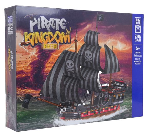 Statek Piracki z klocków 968 el. – żaglowiec do Złożenia Zestaw Klocków