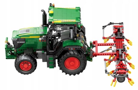 Zestaw Klocków Traktor Zielony + Akcesoria 1828el.
