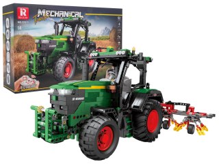 Traktor z klocków zdalnie sterowana maszyna rolnicza klocki Reobrix