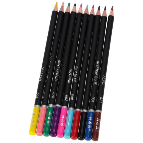 Kredki ołówkowe kolorowe w etui zestaw 120 sztuk