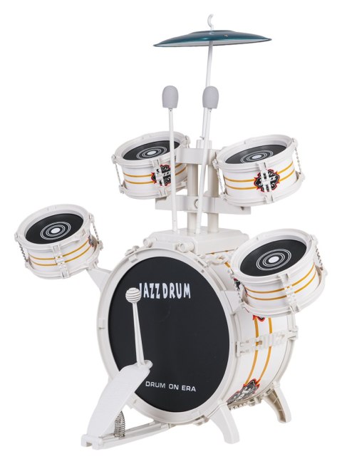 MEGA Zestaw Perkusja Biała