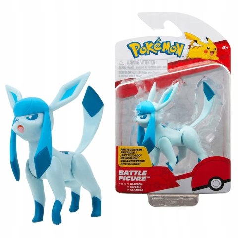 Pokémon Figurka bitewna Glaceon - Oryginalna Kolekcjonerska Jazwares