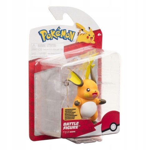 Pokémon Raichu - Oryginalna Figurka Bitewna 6 cm Jazwares Kolekcjonerska