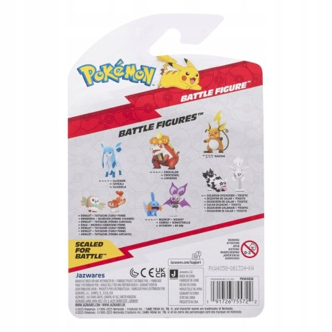 Pokémon Raichu - Oryginalna Figurka Bitewna 6 cm Jazwares Kolekcjonerska