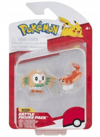 Pokemon figurki Rowlet Tatsugiri Oryginalne Figurki Bitewne Kolekcjonerskie