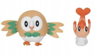 Pokemon figurki Rowlet Tatsugiri Oryginalne Figurki Bitewne Kolekcjonerskie