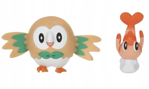 Pokemon figurki Rowlet Tatsugiri Oryginalne Figurki Bitewne Kolekcjonerskie