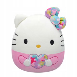 Hello Kitty Star 20 cm Squishamllows - różowa Maskotka z kokardką i sercem
