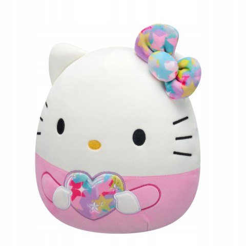 Hello Kitty Star 20 cm Squishamllows - różowa Maskotka z kokardką i sercem