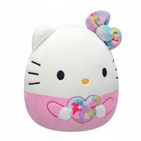 Hello Kitty Star 20 cm Squishamllows - różowa Maskotka z kokardką i sercem