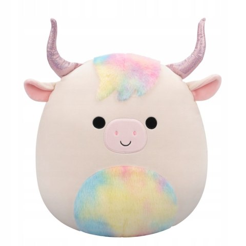 Squishmallows Dagnus 35cm - tęczowa krówka maskotka pluszak premium