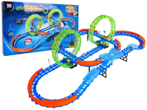 Tor Wyścigowy Świecący w Ciemności 63el.