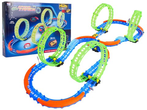 Tor Wyścigowy Świecący w Ciemności 86el.