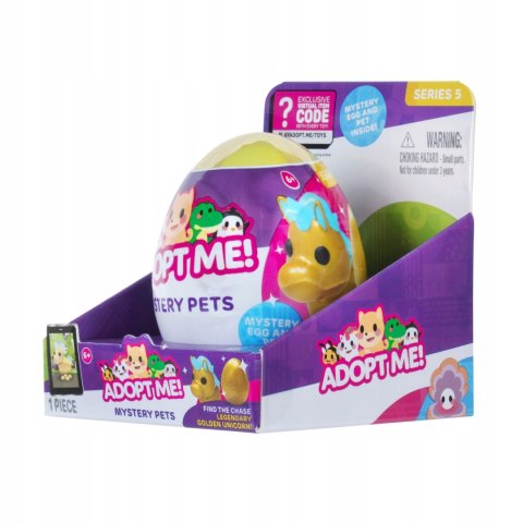 Adopt Me! figurka Zwierzak niespodzianka z jajka + Ekskluzywny Kod