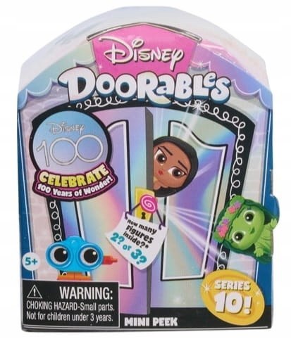 Disney Doorables Mini Peek Seria 10 - zestaw figurek niespodzianek Disney