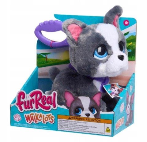 FurReal Walk-a-Lots Buldog Francuski - Interaktywna Maskotka Dźwięki