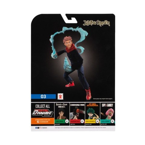 Jujutsu Kaisen Yuji Itadori Figurka 16,5cm Total Anime Kolekcjonerska Manga