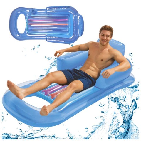 Materac dmuchany fotel niebieski BESTWAY 43028