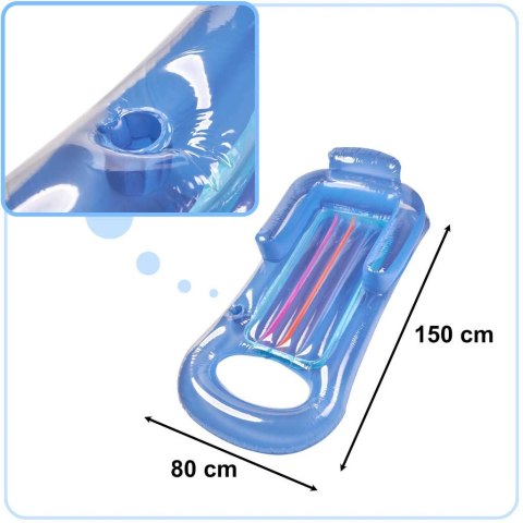 Materac dmuchany fotel niebieski BESTWAY 43028