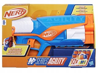 NERF N Series Agility - Wyrzutnia + 12 Strzałek N1, Precyzyjna i Szybka