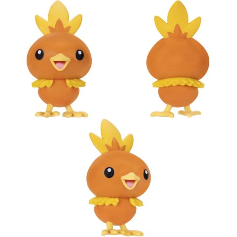 Pokémon 6 figurek bitewnych – Pawmi, Squirtle, Torchic, Turtwig i inni
