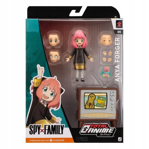 Spy x Family Anya Forger Figurka 11 cm Total Anime Manga Kolekcjonerska