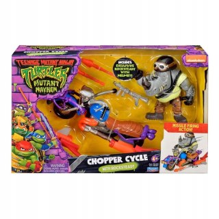 Turtles Rocksteady Cycle, pojazd z figurką Wojownicze Żółwie Ninja