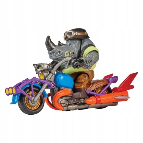 Turtles Rocksteady Cycle, pojazd z figurką Wojownicze Żółwie Ninja