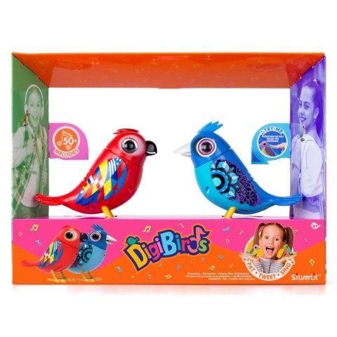 DigiBirds Interaktywny zestaw ptaszków – śpiewają i reagują na głos