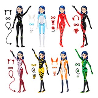 Biedronka i Czarny Kot Time to Transform Marinette, lalka MIRACULOUS