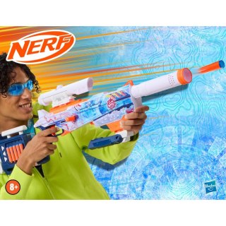 Nerf Loadout Arctic Zerostriker wyrzutnia z akcesoriami i 24 strzałkami