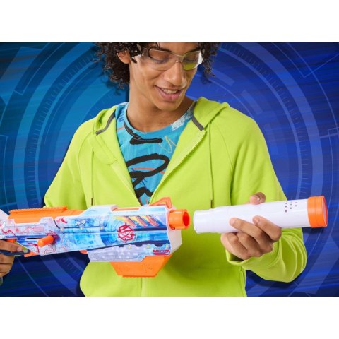 Nerf Loadout Arctic Zerostriker wyrzutnia z akcesoriami i 24 strzałkami