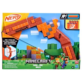 NERF Minecraft Łuk wyrzutnia na strzałki piankowe