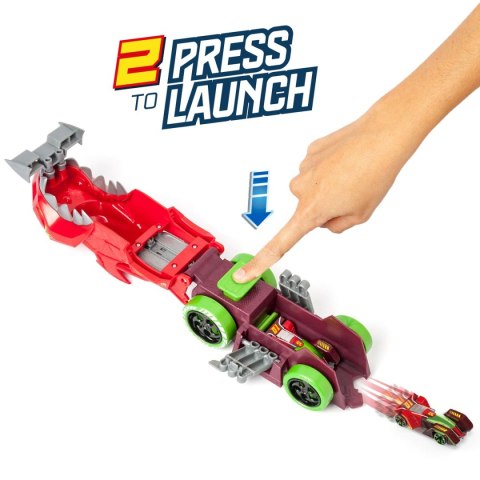 T-Racers Squad Launcher Dragon Ciężarówka Wyrzutnia 2 Ekskluzywne auta