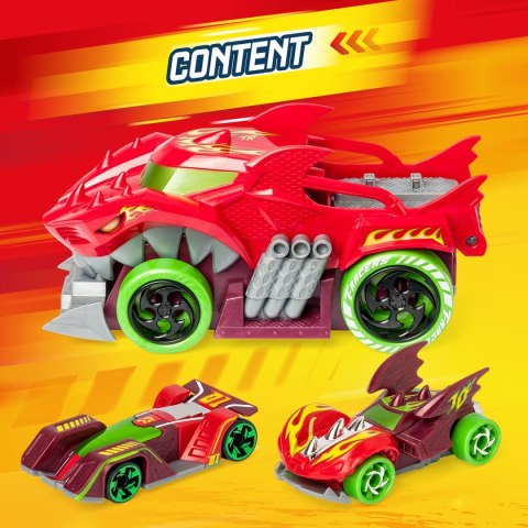 T-Racers Squad Launcher Dragon Ciężarówka Wyrzutnia 2 Ekskluzywne auta