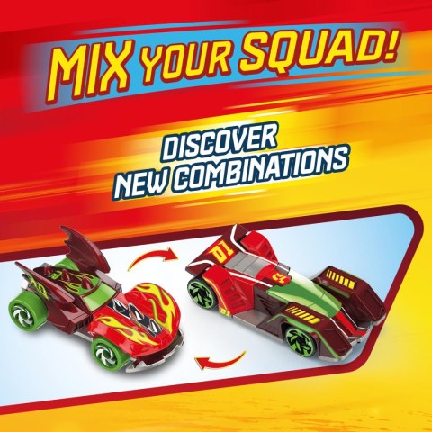 T-Racers Squad Launcher Dragon Ciężarówka Wyrzutnia 2 Ekskluzywne auta
