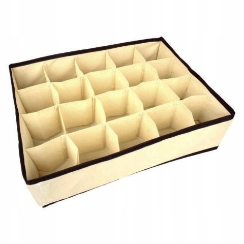 Funkcjonalny Organizer na bieliznę i skarpetki do szuflady 24 przegródki