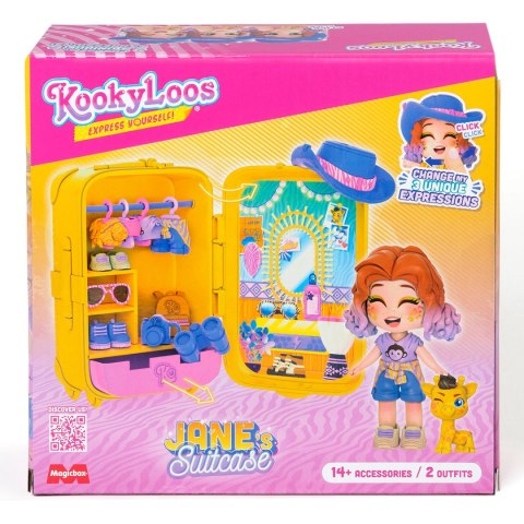 KOOKYLOOS Jane Walizka lalka, figurka