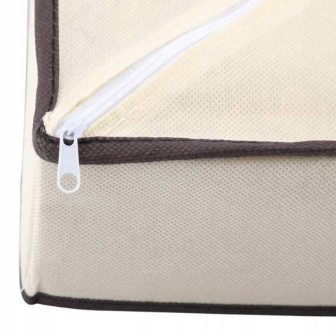 Organizer na bieliznę do szuflady odcienie brązu i beżu 7 przegródek