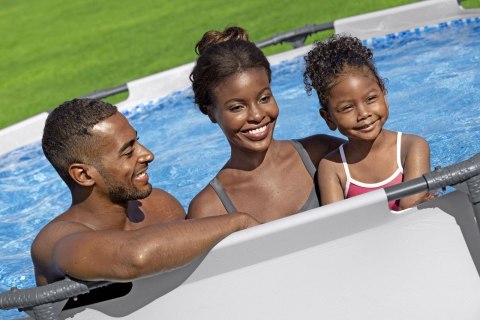 Basen Stelażowy Steel Pro MAX 305x76 Okrągły 10FT BESTWAY DuraPlus FrameLink