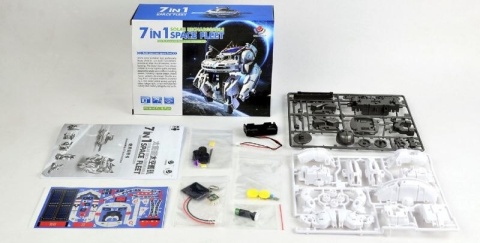Edukacyjny Solarny Robot Statek Samolot 6w1