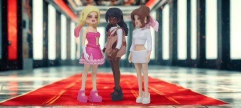 Dress to Impress – Lalka Mystery Models Kolekcjonerska z Kartą Roblox i Złotą Kapsułą