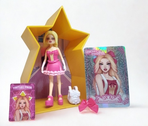 Dress to Impress – Lalka Mystery Models Kolekcjonerska z Kartą Roblox i Złotą Kapsułą