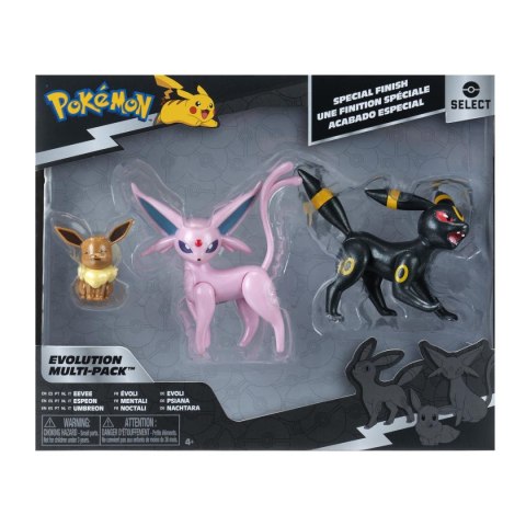 POKEMON 3PAK Ewolucja Eevee, figurki
