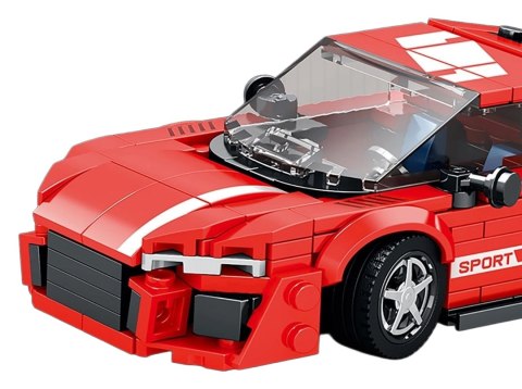 Reobrix R8 zestaw klocków konstrukcyjnych sportowe auto dla dzieci 14+