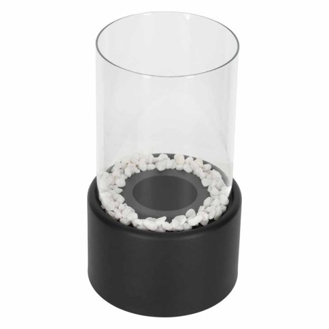 Biokominek wolnostojący stołowy bezdymny na biopaliwo pionowy