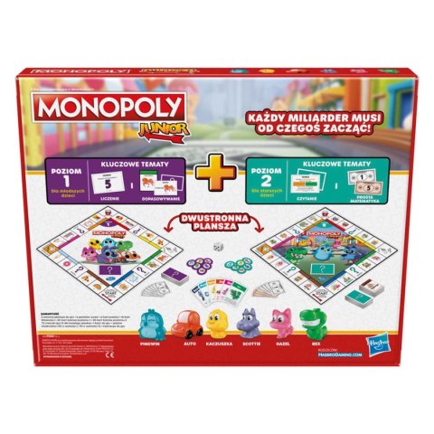 HASBRO GAME Monopoly Junior, gra