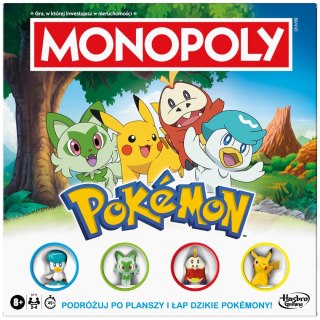 HASBRO GAME Monopoly Pokemon, gra